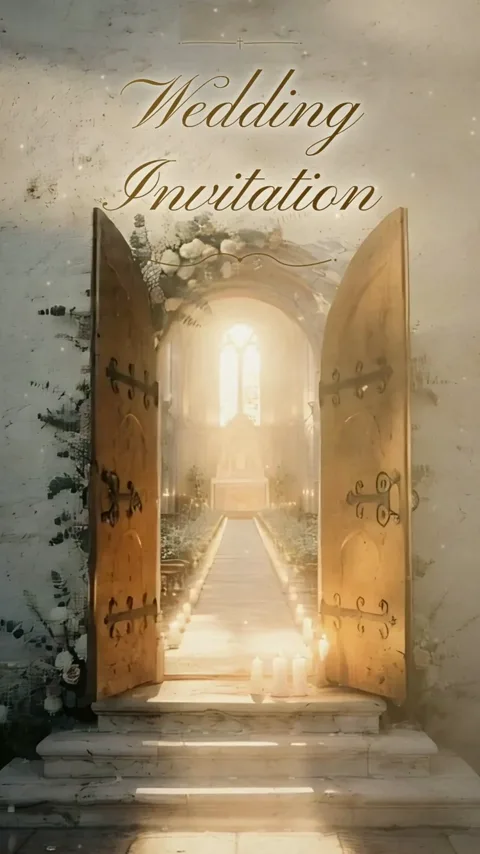 From First Light, Christian wedding invitation video